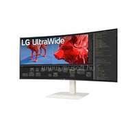 LG UltraWide 38WR85QC-W ívelt Monitor beépített hangszóróval | 37,5" | 3840x1600 | IPS | 0x VGA | 0x DVI | 1x DP | 2x HDMI