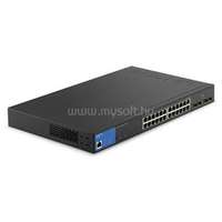 LINKSYS LGS328PC Switch 24x1000Mbps 4x 1G SFP+ 250W (24-Port Business managed POE+ Gigabit Switch + 2 SFP port) (LGS328PC-EU)
