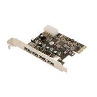 LOGILINK USB 3.0-ás 4 portos PCI Express kártya (LOGILINK_PC0057A)