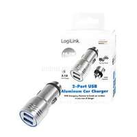 LOGILINK USB autós töltő beépített vészkalapáccsal, 10,5W (LOGILINK_PA0228)