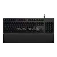 LOGITECH G513 Lightsync RGB mechanikus Gaming vezetékes billentyűzet USB US (fekete) (920-009330)