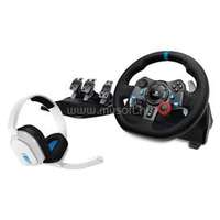 LOGITECH G29 Driving Force PC/PlayStation kormány + ASTRO A10 headset csomag (991-000486)