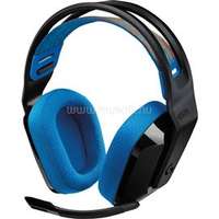 LOGITECH G535 LIGHTSPEED vezeték nélküli gamer headset (fekete-kék) (939-002219)