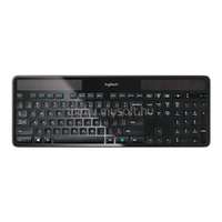 LOGITECH K750 napelemes vezeték nélküli billentyűzet angol lokalizáció (fekete) (920-002929)