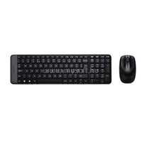 LOGITECH MK220 vezeték nélküli billentyűzet + optikai egér angol lokalizáció (fekete) (920-003168)