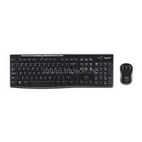 LOGITECH MK270 vezeték nélküli billentyűzet + egér (magyar, fekete) (920-004526)