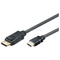 M-CAB 2M DISPLAYPORT TO HDMI CABLE M/M - GOLD - 4K (7003466)