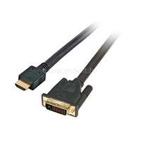 M-CAB High Speed HDMI to DVI-D 24+1 Cable, FULL HD, m/m, 2.0m, black, gold plated (7300088)