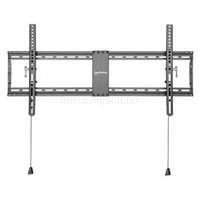 MANHATTAN TV állvány - Fali dönthető ultravékony TV állvány Fekete (max.VESA:800x400)(43"-100"-ig) 70kg teherbírás (MANHATTAN_462020)