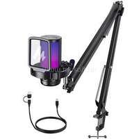 MAONO DGM20S USB streamer/gamer mikrofon Kit RGB (fekete) (DGM20S_black)