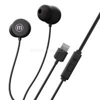 MAXELL Fülhallgató, IN-BAX, fekete, USB-C (MAXELL_348594)