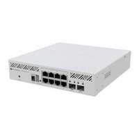 MIKROTIK CRS310-8G+2S+IN asztali/rackes switch, 2xSFP+, 8x2.5 GBit RJ45 LAN port (CRS310-8G+2S+IN)