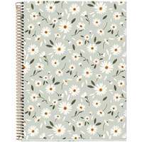 MIQUELRIUS Green Flowers A4 4x30 lap kockás spirálfüzet (A15296GR87)
