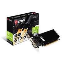 MSI Videokártya nVIDIA GT 710 2GB DDR3 Passzív (GT_710_2GD3H_LP)