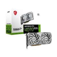 MSI Videokártya nVidia GeForce RTX 4070 SUPER VENTUS 2X WHITE 12GB GDDR6X OC (4070SPR12GVENT2XWHOC)