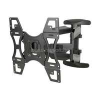 MULTIBRACKETS fali rögzítő Flexarm Full Motion Dual 400x400, karos, dönthető, forgatható, 40-70", fekete (7350073735266)