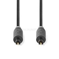 NEDIS CABW25000AT50 optikai audió kábel, TosLink dugó, hossz: 5 m (CABW25000AT50)