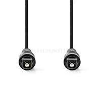 NEDIS optikai audió kábel, TosLink dugó, hossz 2m, CAGL25000BK20 (CAGL25000BK20)