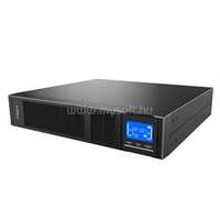 NJOY 1500VA - Balder 1500 szünetmentes tápegység (Online, RS232, USB, szoftver, LCD kijelző, 2U rack) (PWUP-OL150BA-AZ01B)