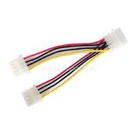 OEM Molex Power 4pin -> 2 Molex Power 4pin M/F tápkábel (XFYKAB5-5)