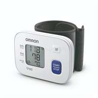 OMRON RS1 Intellisene csuklós vérnyomásmérő, nagyméretű LCD kijelző, szabálytalan szívritmus zavar jelzés (OMRON_RS1)