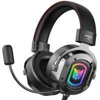 ONIKUMA K3 RGB vezetékes gamer headset (fekete) (K3_RGB_Black)