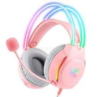 ONIKUMA X26 vezetékes gamer headset (rózsaszín) (X26_PINK_RGB)
