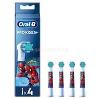 ORAL-B EB10-4 Spiderman gyerek 4 db-os elektromos fogkefe pótfej szett (10PO010449)