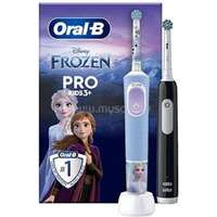 ORAL-B Family Edition Pro Series 1 Black + Pro gyerek 3+ Jégvarázs elektromos fogkefe (10PO010420)