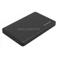 ORICO Külső HDD/SSD Ház 2.5" - 2577U3-BK/71/ (USB-A, Max.: 9,5 mm, Max.: 4TB, fekete) (ORICO-2577U3-BK-BP)