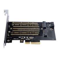 ORICO PCI-E bővítőkártya - PDM2 /36/ (PCI-E 3.0 x4, Kimenet: M.2 NVMe, Max.: 2x 2TB, M-key/B-key) (ORICO-PDM2-BP)