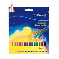PELIKAN lakkozott 24db-os vegyes színű színes ceruza (PELIKAN_00724013)