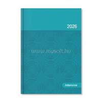 PERIOD Intensive 2026 A5 napi beosztású kék lakk határidőnapló (P4114-1917)
