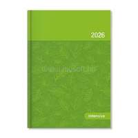 PERIOD Intensive 2026 B6 heti beosztású zöld lakk határidőnapló (P4114-4509)