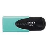 PNY ATTACHE 4 Pastel AQUA USB 2.0 16GB pendrive (FD16GATT4PAS1KA-EF)