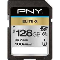 PNY MICRO SD ELITE-X XC 128GB SDXC CLASS 10 UHS-I U3 100 MB/S (P-SD128U3100EX-GE)