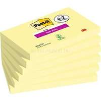 POST-IT Super Sticky 655-SSCY 76x127mm 90lapos 4+2 tömb kanárisárga öntapadós jegyzettömb (POST-IT_7100259448)