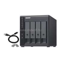 QNAP NAS 4 fiókos RAID bővítőegység TR-004 1xUSB3.2 (Type-C) (TR-004)