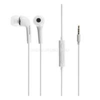 SAMSUNG fülhallgató SZTEREO (3.5mm jack, felvevő gomb, hangerőszabályzó, EHS64) FEHÉR (EHS64AVFWE)