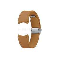 SAMSUNG Galaxy Watch6 44mm D-Buckle Hybrid Eco-Leather Band szíj (Normal, S/M), Camel (ET-SHR94LDEGEU)