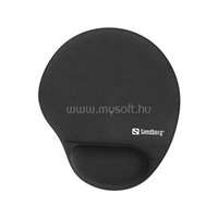SANDBERG Memory Foam Mousepad Round egérpad (memória habos csuklótámasz fekete) (SANDBERG_520-37)