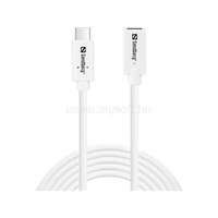 SANDBERG Kábel - USB-C>C M-F USB 3.1 100W, 2M (SANDBERG_136-55)