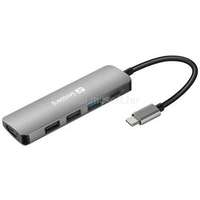 SANDBERG USB-C tartozék, USB-C Dock HDMI+3xUSB+PD 100W (SANDBERG_136-32)