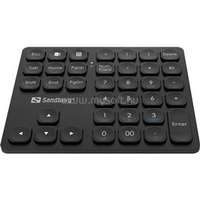 SANDBERG Wireless Numeric Keypad Pro vezeték nélküli numerikus billentyűzet (SANDBERG_630-09)