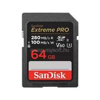 SANDISK 00215491 64GB SD Extreme Pro (SDXC Class 10 UHS-II U3) memóriakártya (SANDISK_00215491)