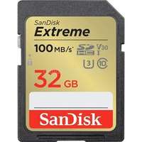 SANDISK EXTREME SDHC 2-PACK 32GB 100MB/S 60MB/S Class 10 UHS-I U3 V30 memóriakártya (SANDISK_SDSDXVT-032G-GNCI2)
