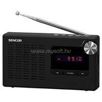 SENCOR SRD 2215 USB/SD bemenettel fekete táskarádió (35053313)