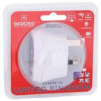 SKROSS EUTOUK 1.500230-E UK adapter csatlakozóaljzat (1.500230-E)