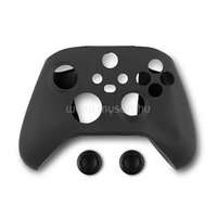 SPARTAN GEAR XBOX Series X/S kontroller szilikon skin fekete + thumb grips (SPARTAN_GEAR_2808151)