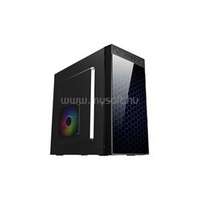 SPIRE SPM1415B Tricer 1415 fekete 420W mATX ház (SPM1415B-420W-E12-U3)